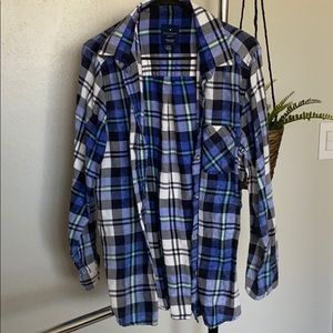 American Eagle Plaid Flannel